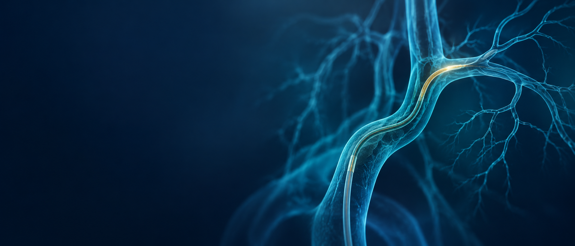 Abstract visualization of image-guided vascular intervention